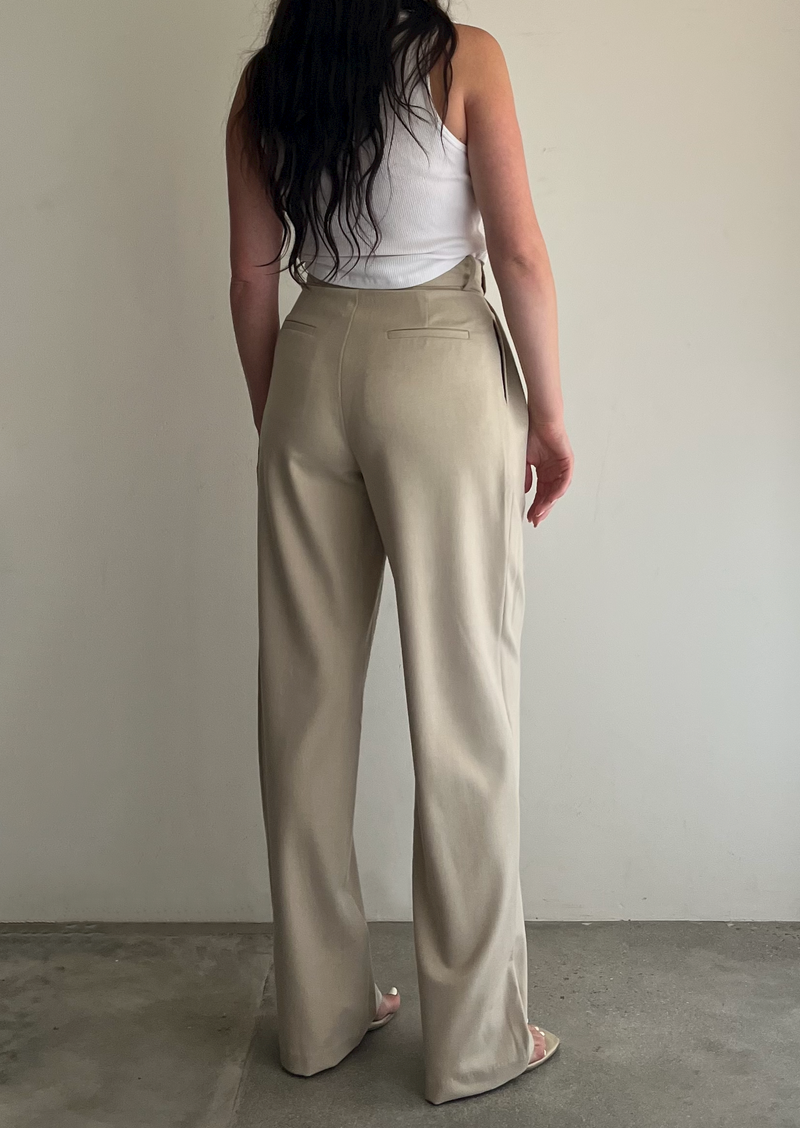 Teddy Trouser, Taupe - house of lolo