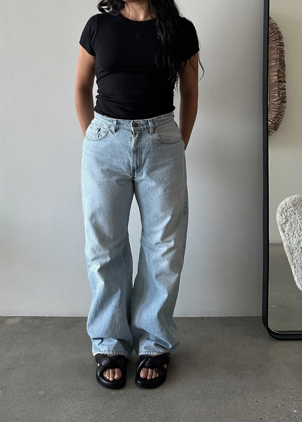 Vintage Wide Leg Jean - Light/Med - house of lolo