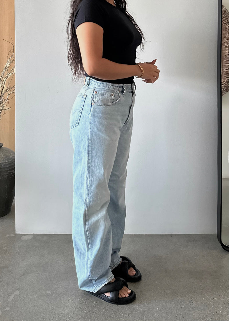 Vintage Wide Leg Jean - Light/Med - house of lolo