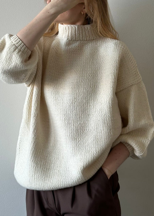 Karina Oversized Sweater - Off White