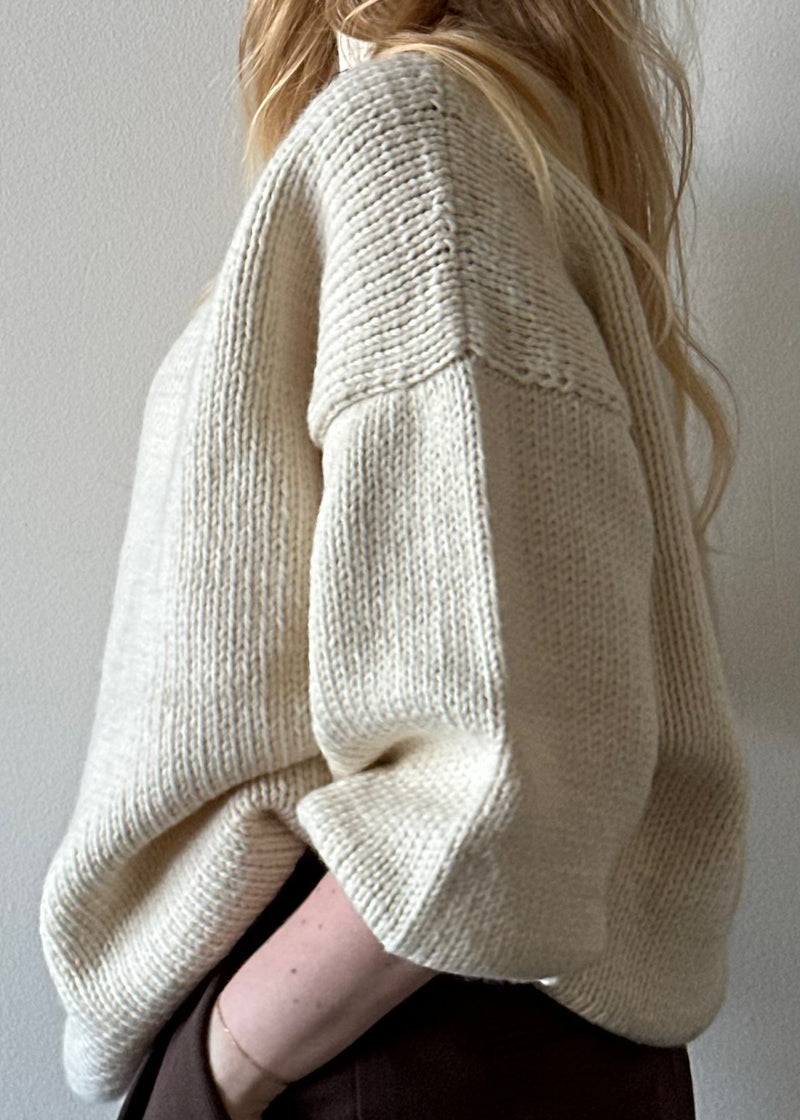 Karina Oversized Sweater - Off White