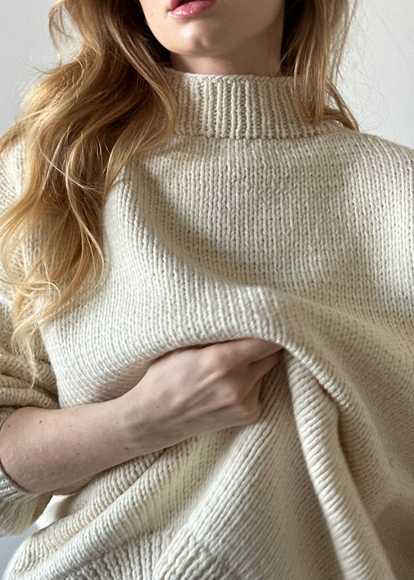 Karina Oversized Sweater - Off White