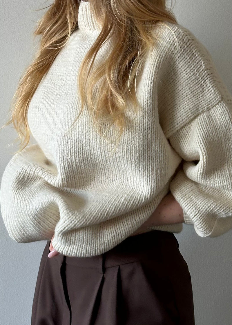 Karina Oversized Sweater - Off White