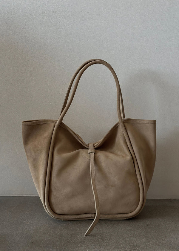 Ellis Tote - Macadamia Suede