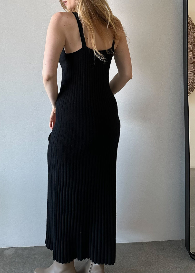 Luisa Tank Maxi Dress - Black