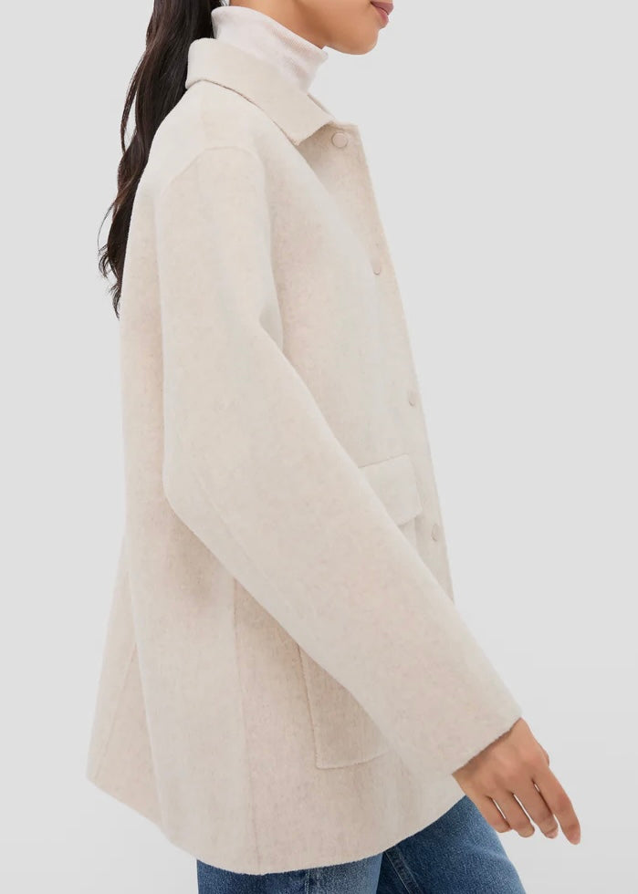 Levi Wool Coat - Oat