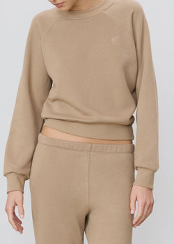 Raglan Sweatshirt - Taupe - house of lolo