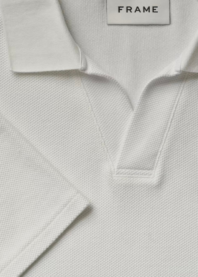 Jacquard Polo - Off White