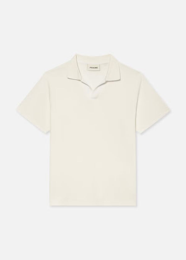 Jacquard Polo - Off White