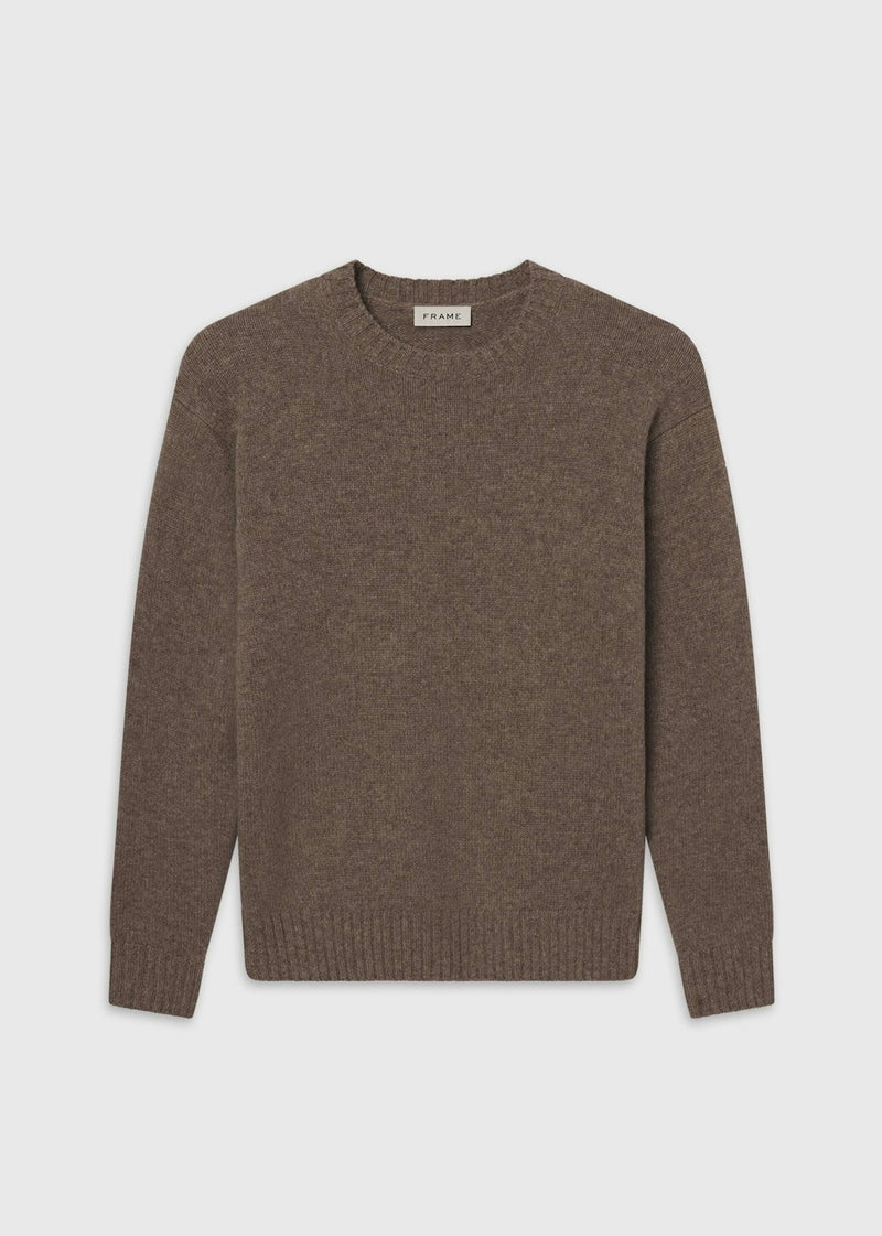 Yak Blend Sweater - Dark Taupe
