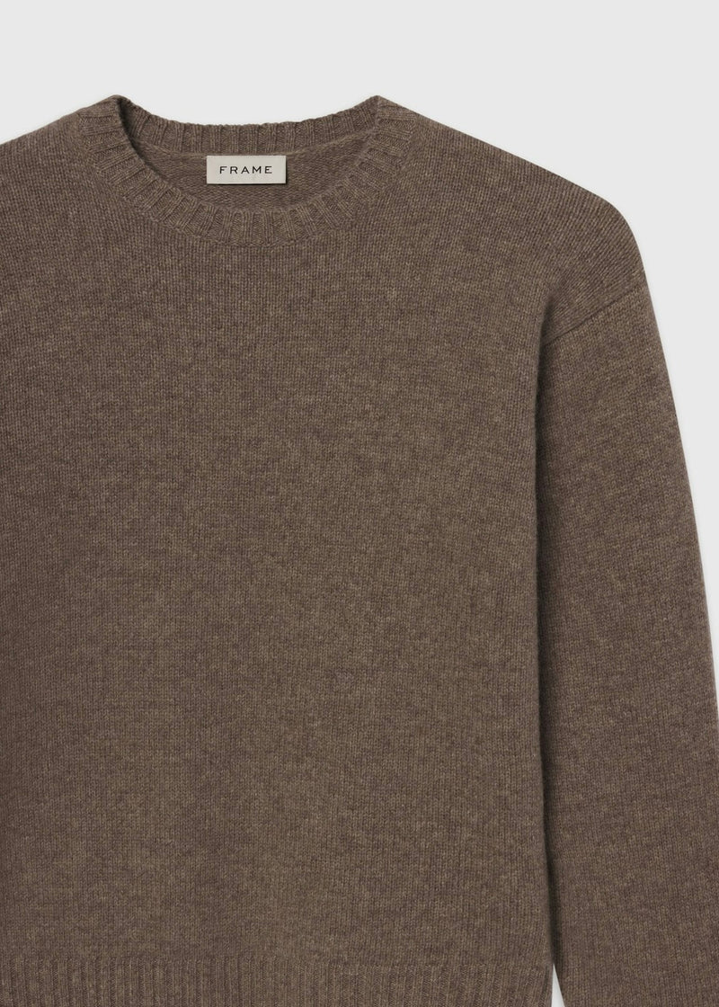 Yak Blend Sweater - Dark Taupe