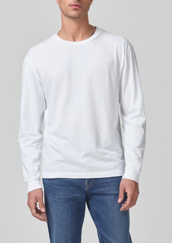 Everyday Long Sleeve Tee - White - house of lolo