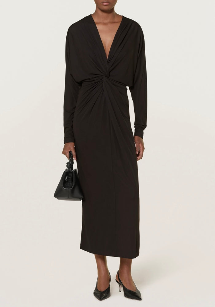 eterne long sleeve turtleneck maxi dress Long Sleeve Turtleneck Maxi