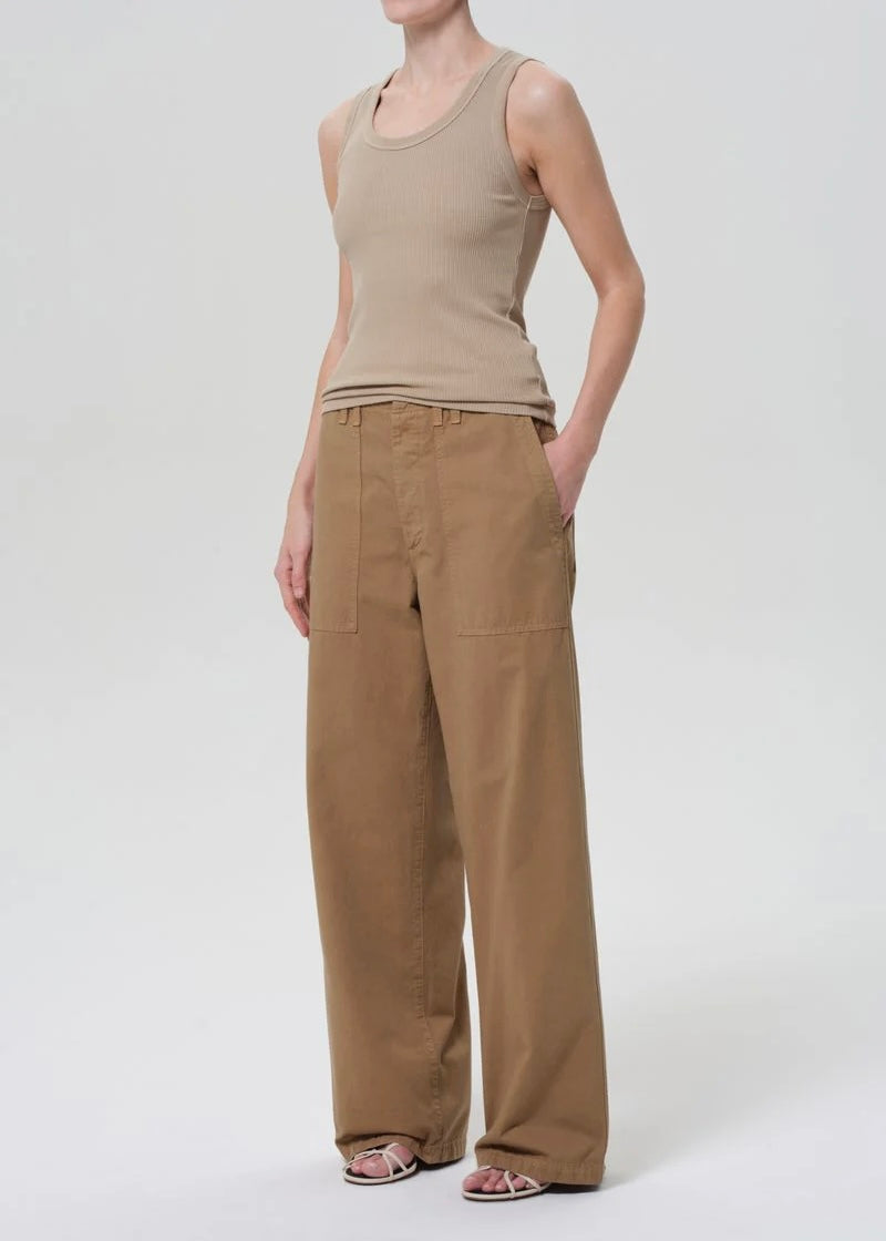 Poppy Tank - Gum (Khaki)
