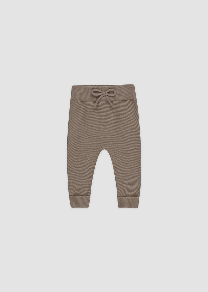 Knit Pant - Heathered Mocha