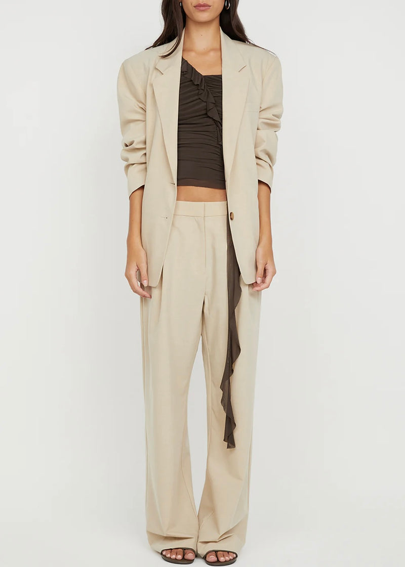 Maxwell Blazer - Sand - house of lolo