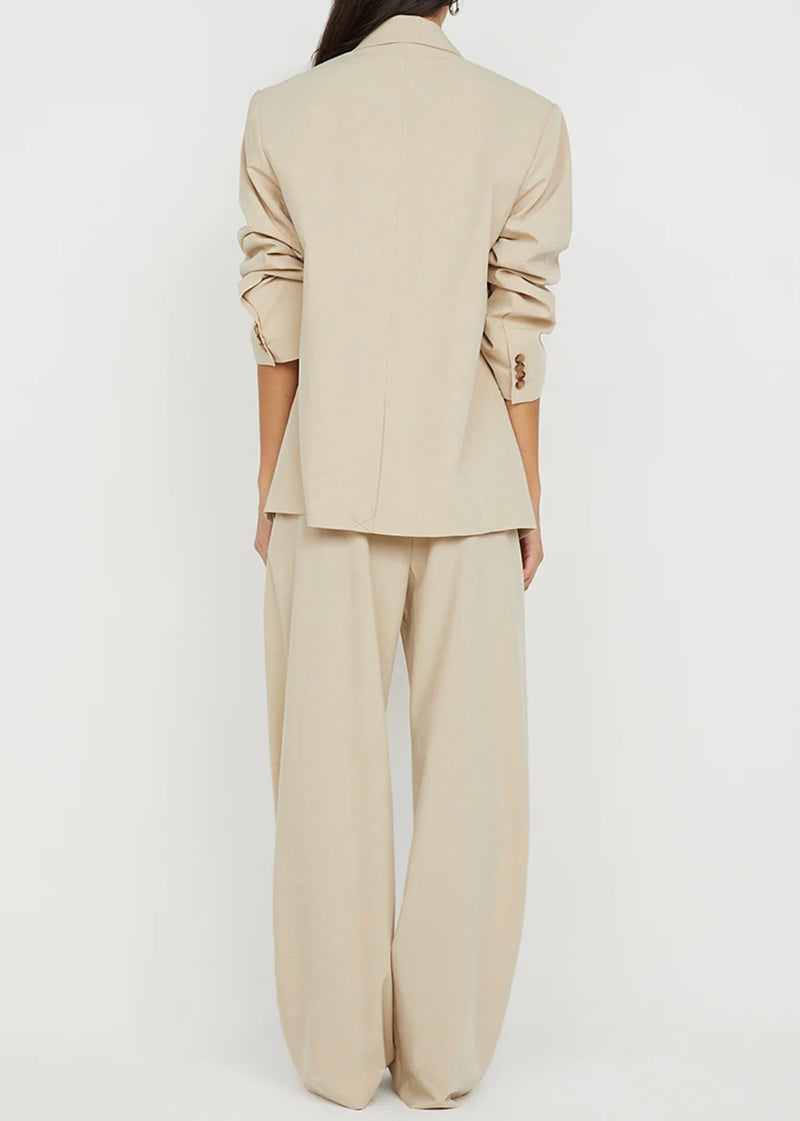 Maxwell Blazer - Sand - house of lolo