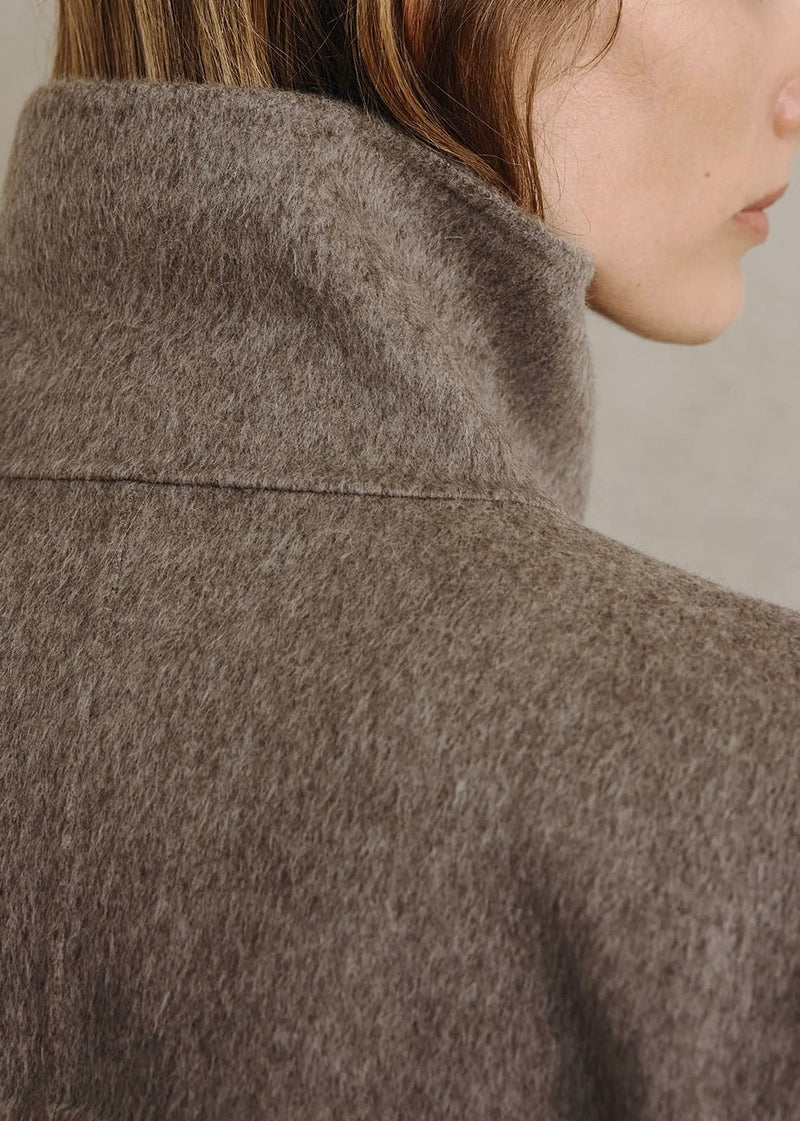Eligio Coat - Taupe