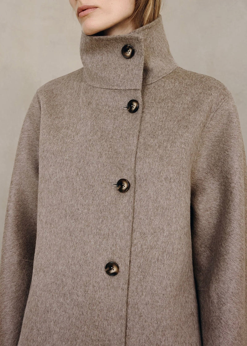 Eligio Coat - Taupe