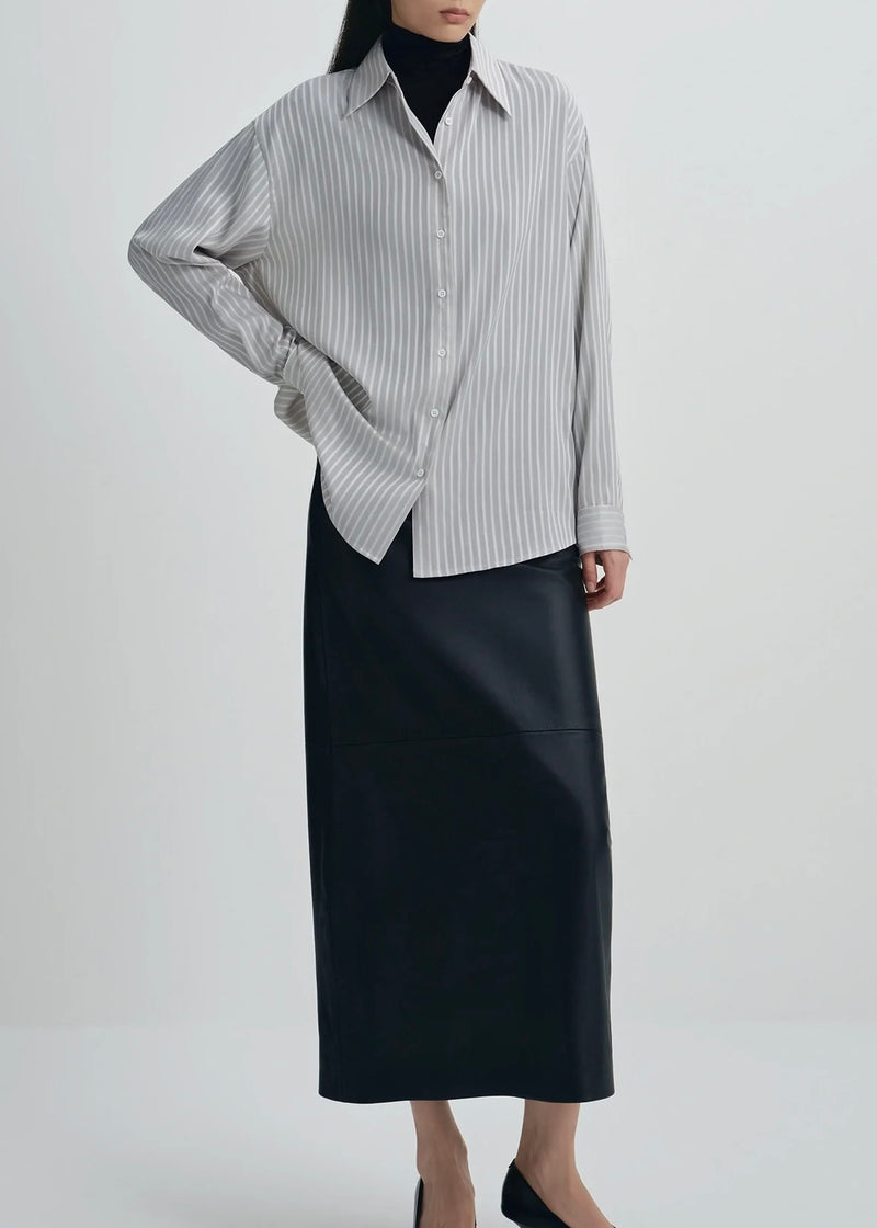 Benji Shirt - Taupe Grey