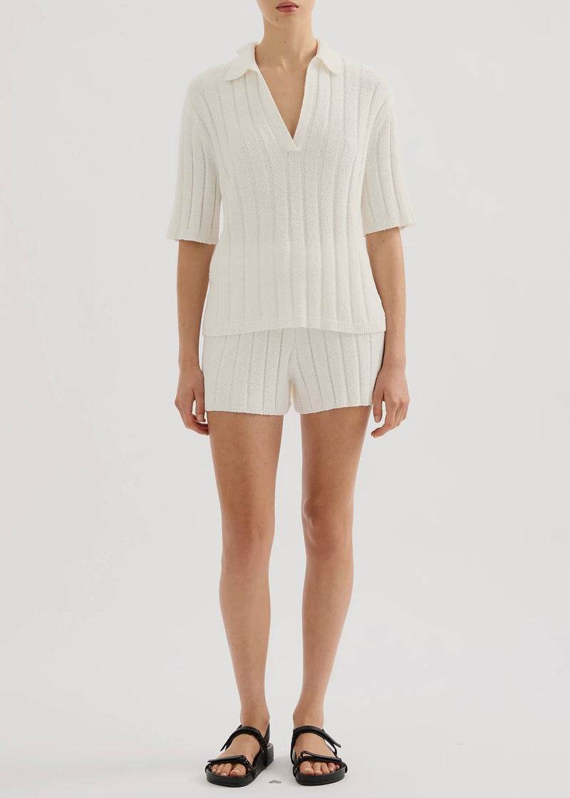 Brinkley Knit Short - Salt