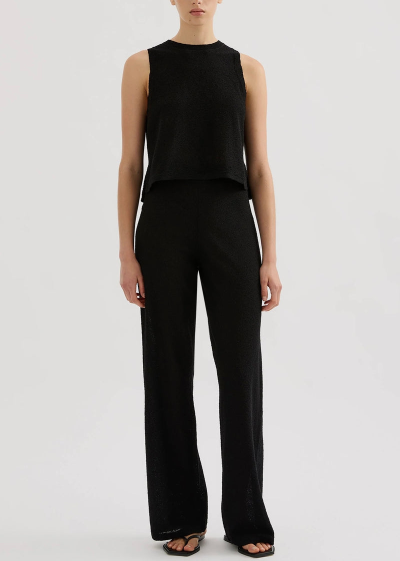 Zosia Knit Pant - Black