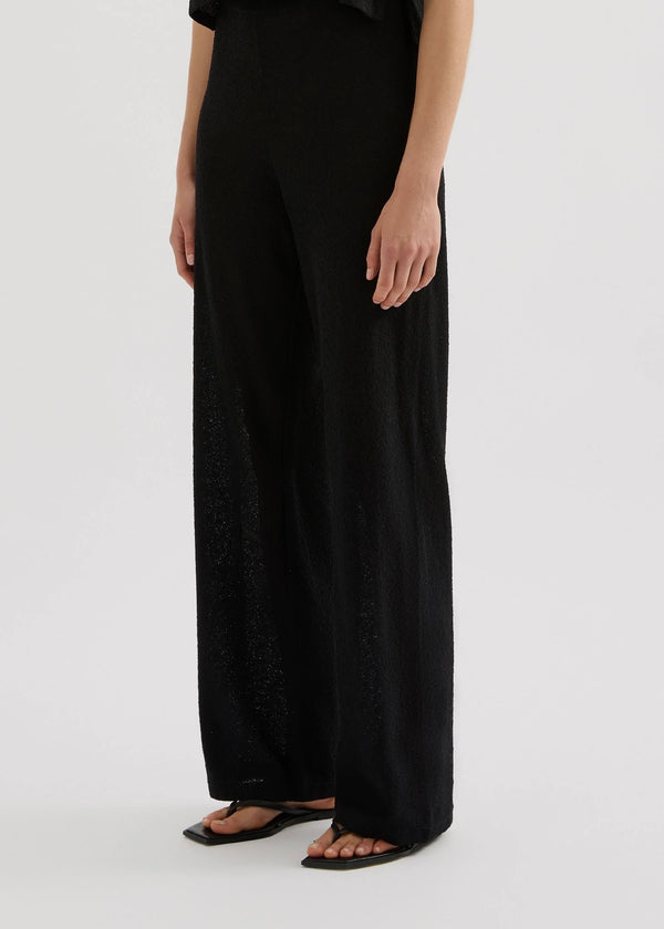 Zosia Knit Pant - Black