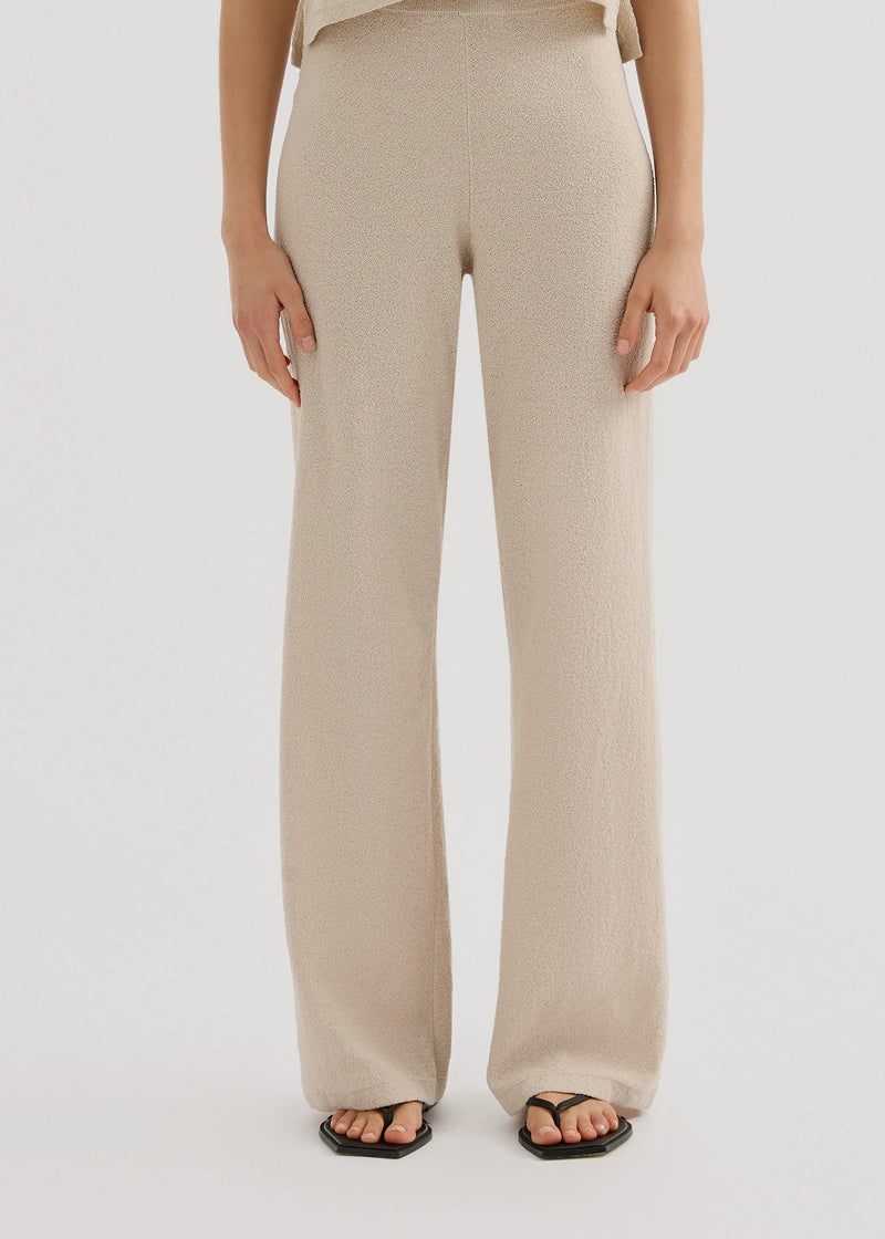 Zosia Knit Pant - Bone