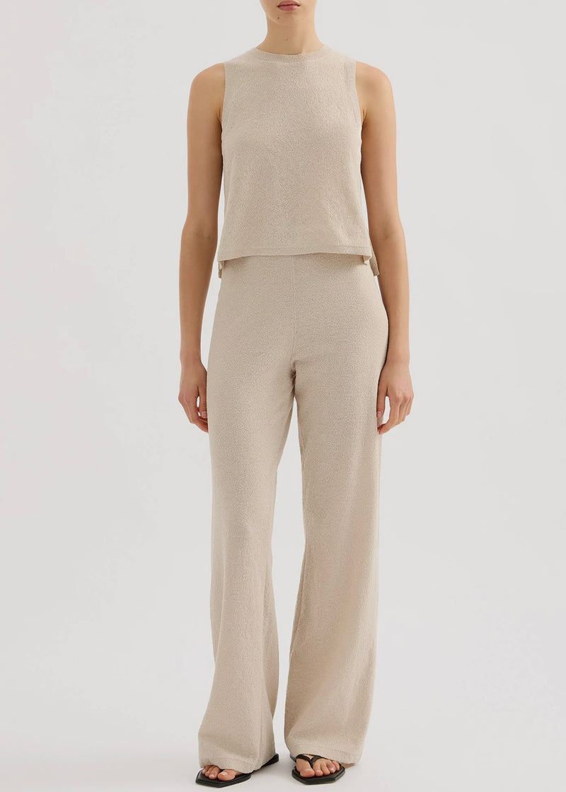 Zosia Knit Pant - Bone