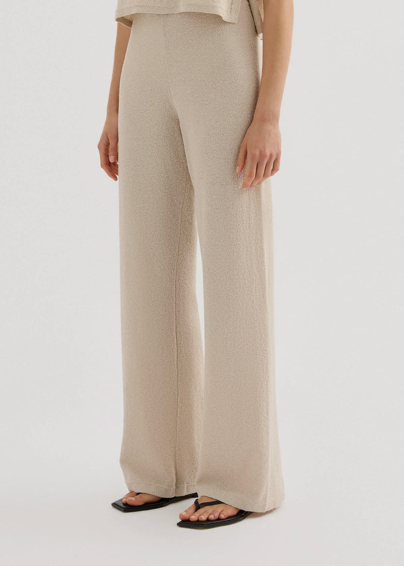 Zosia Knit Pant - Bone