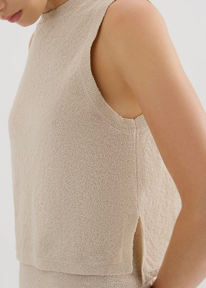 Zosia Knit Tank - Bone