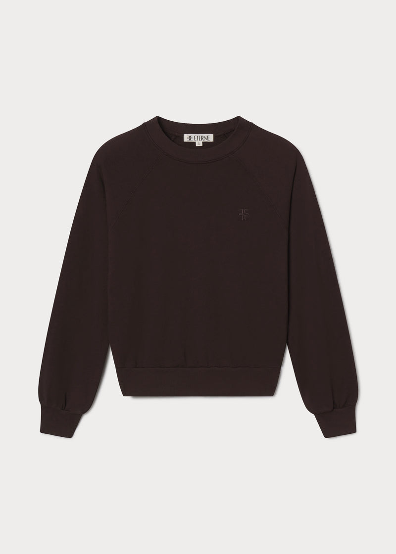 Raglan Sweatshirt - Espresso