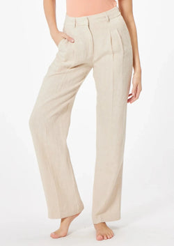 Reise Linen Pant - Taupe - house of lolo