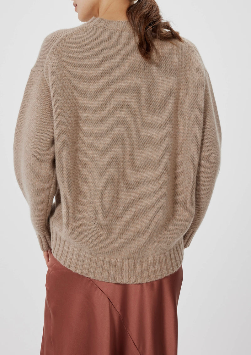 Easy Crew Sweater - Beige - house of lolo