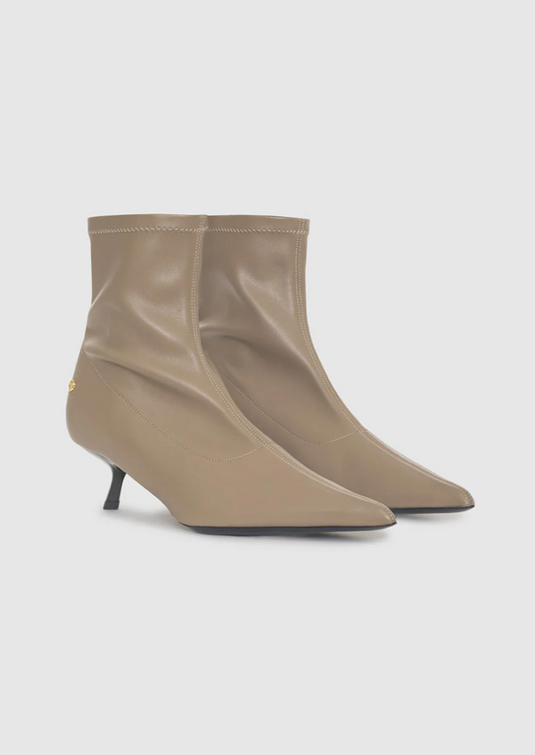 Hilda Boots - Taupe - house of lolo