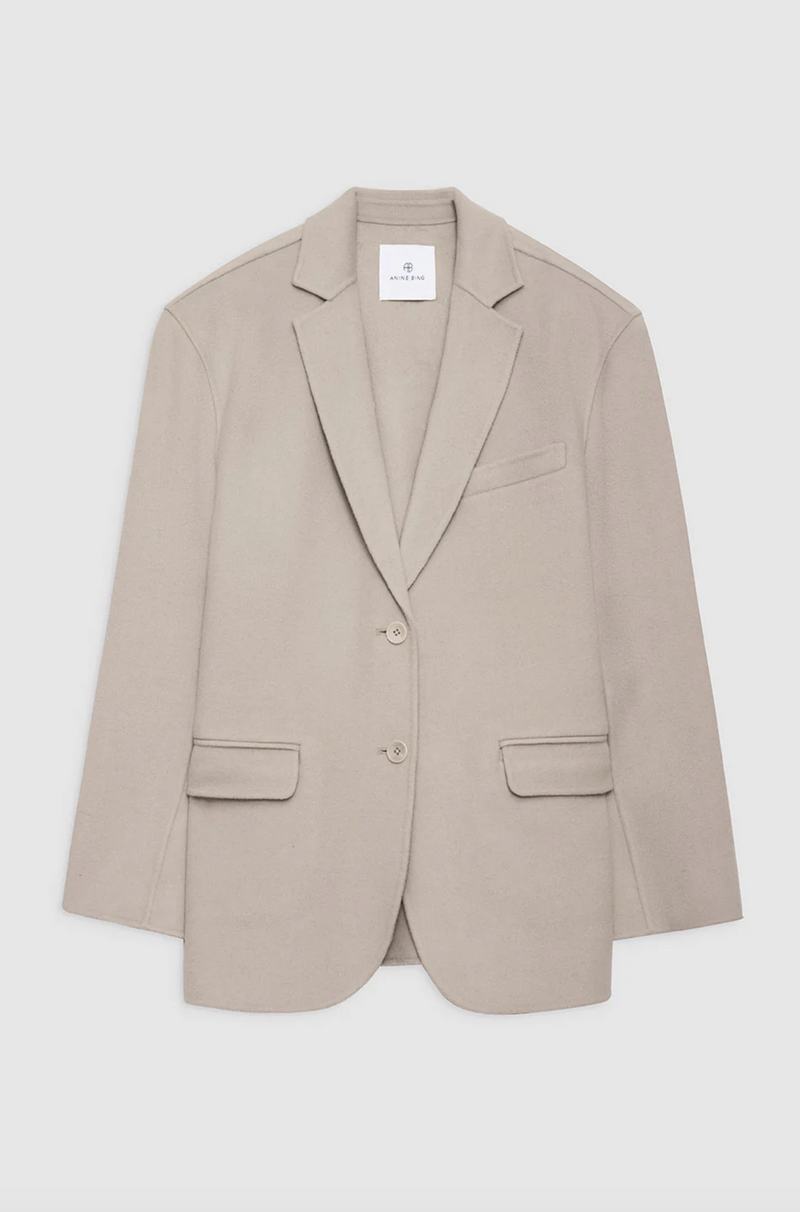Quinn Blazer - Taupe - house of lolo