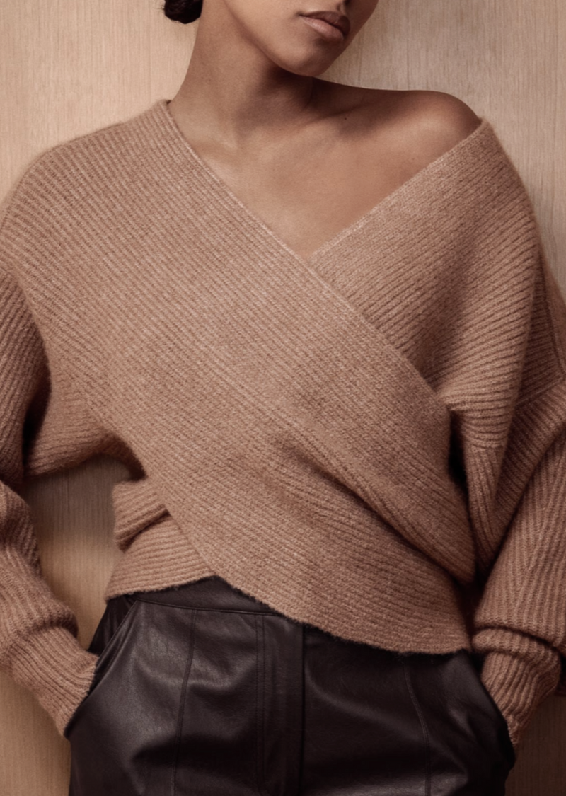 Wrap 2024 front sweater
