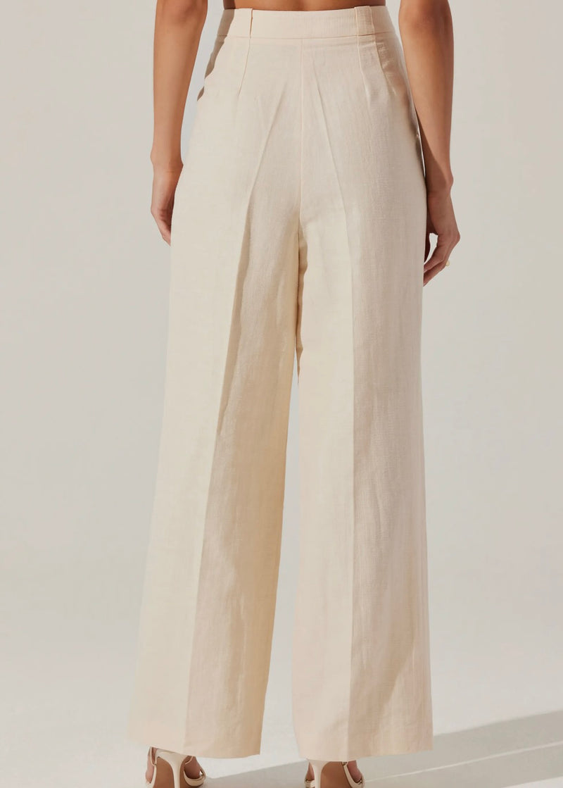 Bryony Pants - Cream - house of lolo