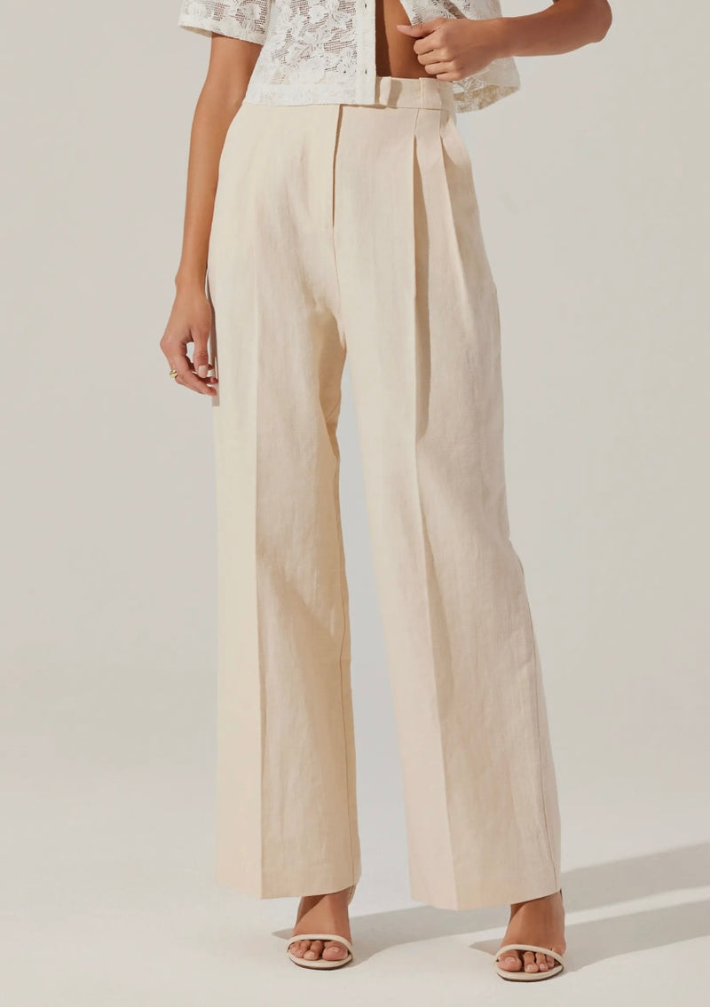 Bryony Pants - Cream - house of lolo