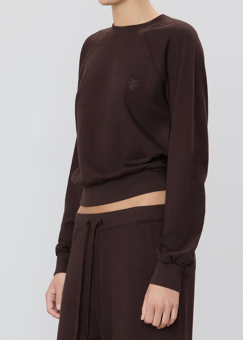 Raglan Sweatshirt - Espresso