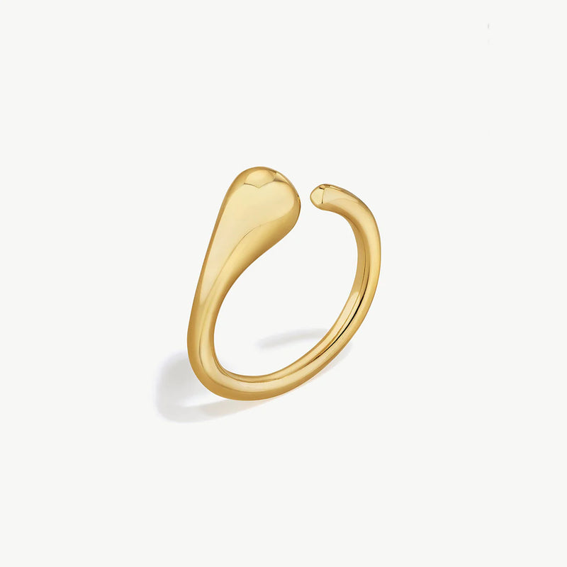 Delicate Dash Ring - Gold - house of lolo