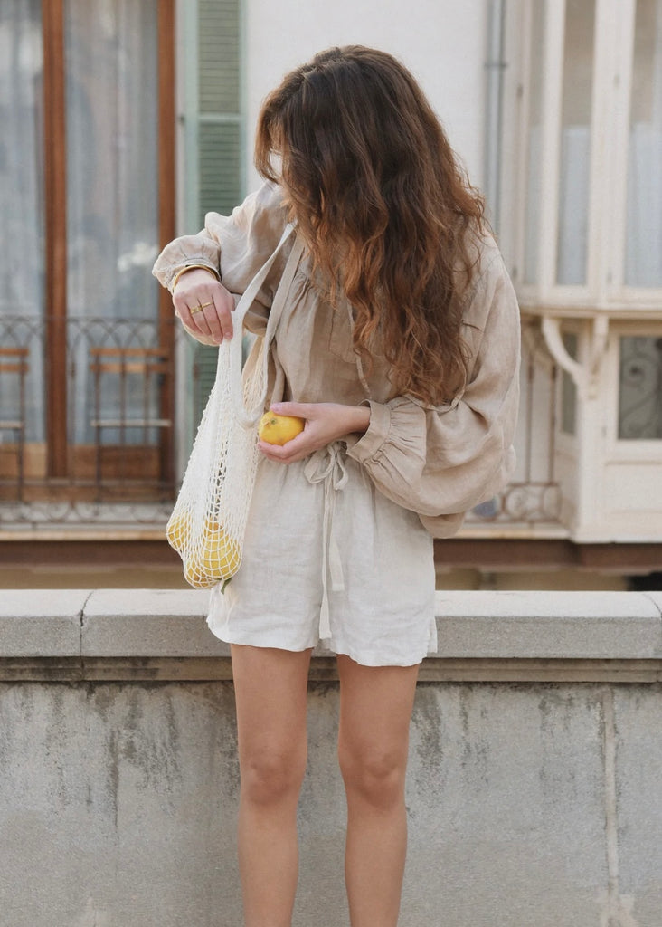パンツ Alound 3 LAYER SHELL SHORTS XL Website_MeadowRye_SeashellShor