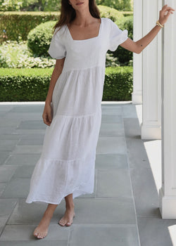 The Paloma Dress - Blanco - house of lolo