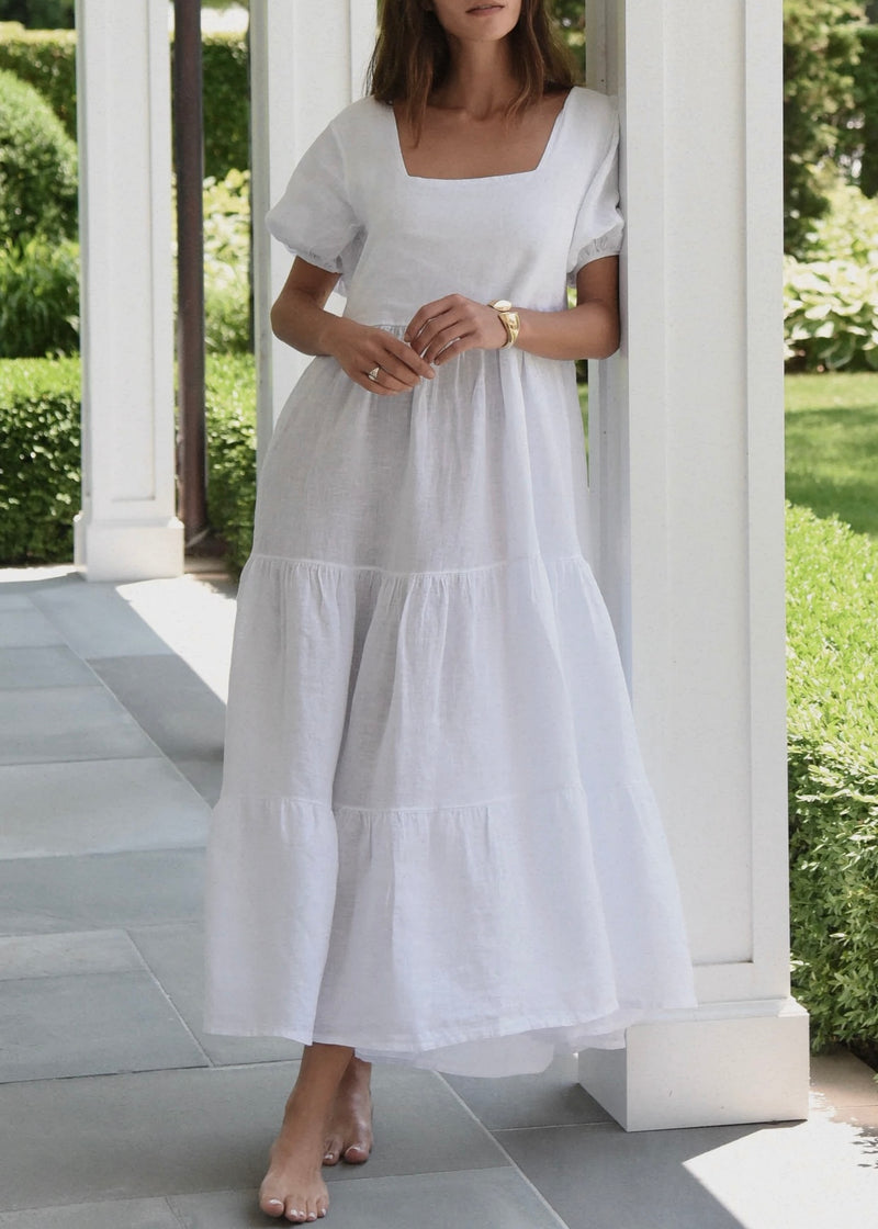 The Paloma Dress - Blanco - house of lolo