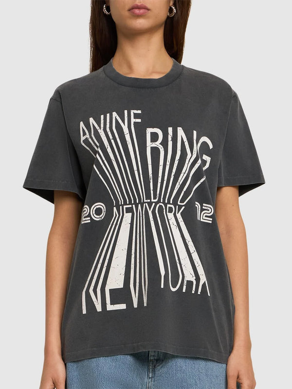 Colby Tee Bing NY - Washed Black - house of lolo