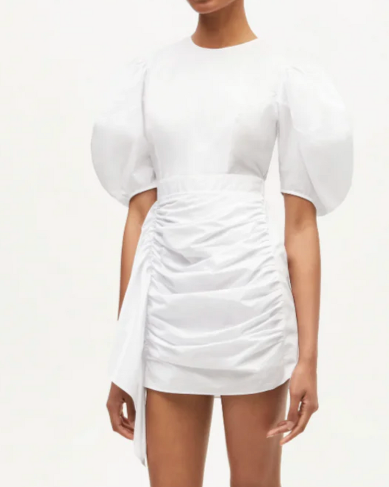 pia ruched mini dress Pia Ruched Mini Dress