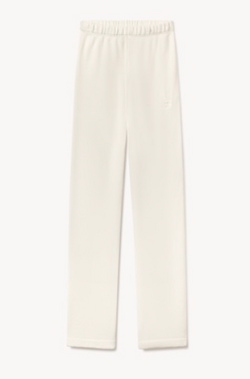 Straight Leg Sweatpant - Cream