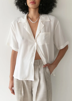 Kass Top - Ivory - house of lolo