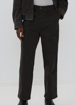 Cotton Chino Pants - Dark Chocolate