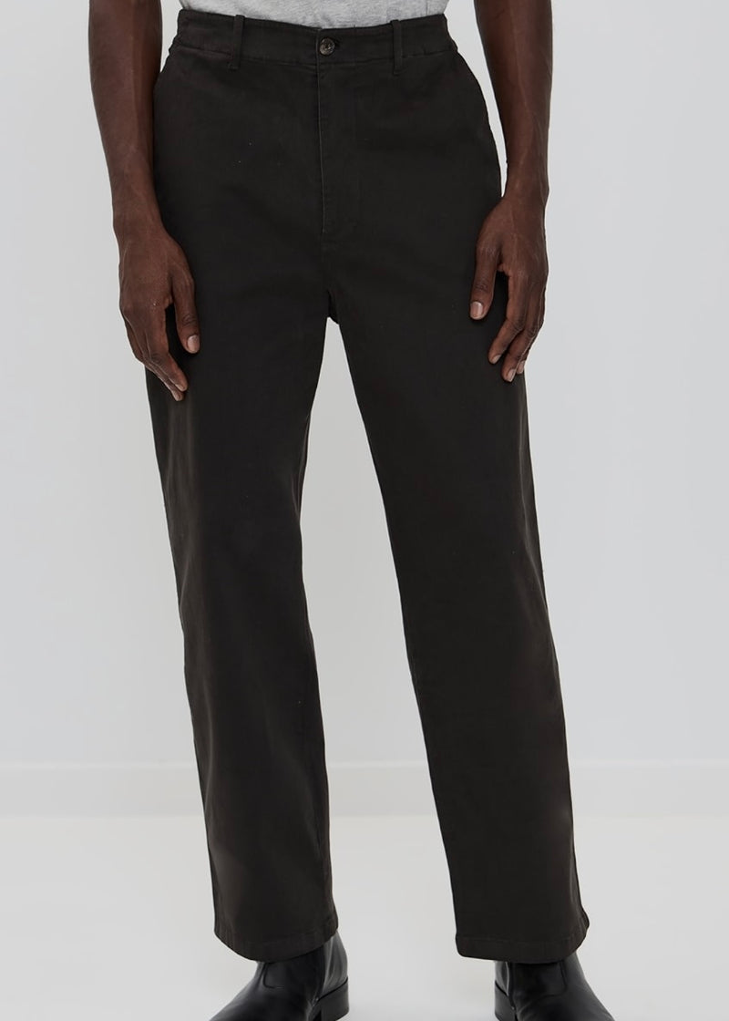 Cotton Chino Pants - Dark Chocolate